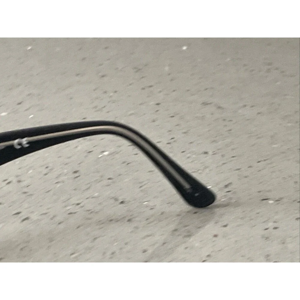 Ray-Ban RB 1530 3529 46-16-125 Black Crystal Full Rim Eyeglasses Frames ONLY